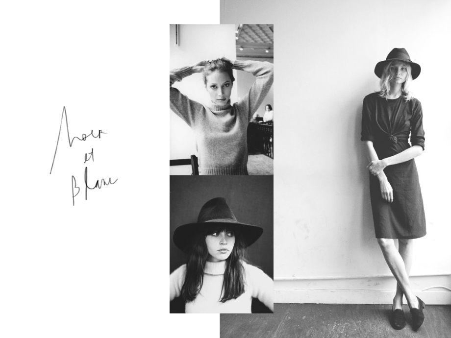 BW Photographs + Knitted Sweaters + Felicity Jones + Hats 